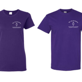 Purple Chapter & School T-Shirt